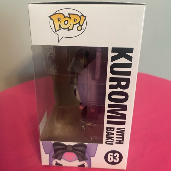 Funko Pop Kuromi Vinyl Figure #63 NWOT